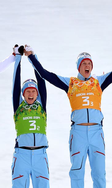 Norway rallies to win gold medal in Nordic combined team